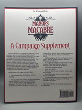 Load image into Gallery viewer, Manors Macabre: A Campaign Supplement