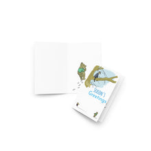 Load image into Gallery viewer, Season's Greetings Winnie-the-Pooh Thinking of You Greeting Card