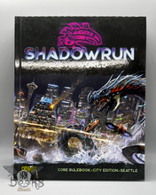 Load image into Gallery viewer, Shadowrun Sixth World: Core Rulebook City Edition Seattle
