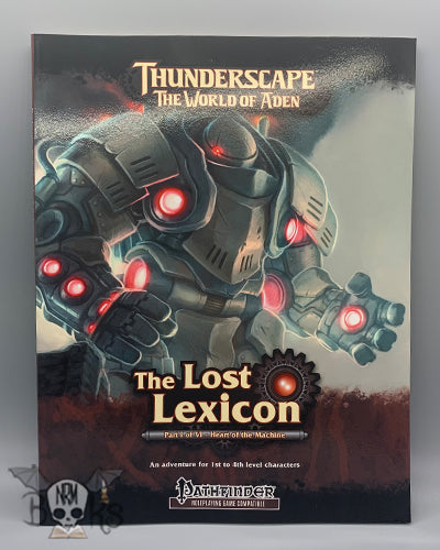 Pathfinder Compatible - The Lost Lexicon Part I of IV - Heart of the Machine